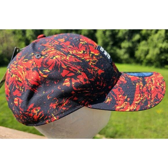 Oracle Red Bull Racing 9forty Flames Hat Cap Adjustable Unisex New Era - Picture 5 of 8
